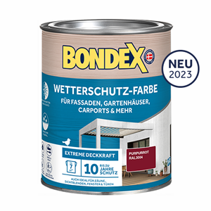 Can of Bondex Wetterschutz Farbe